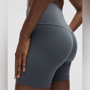Lululemon Align HR Shorts Oil Blue Size 4
